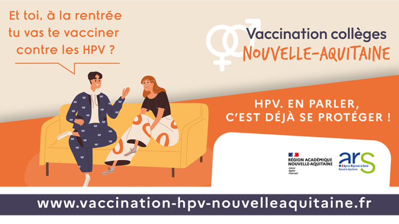 Campagne de vaccination – HPV – Octobre 2023