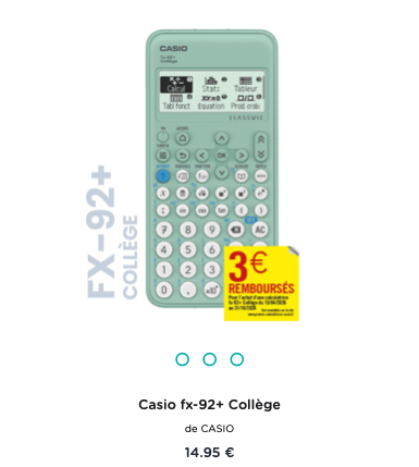 Lire la suite à propos de l’article Commande groupée proposée par le site CASIO