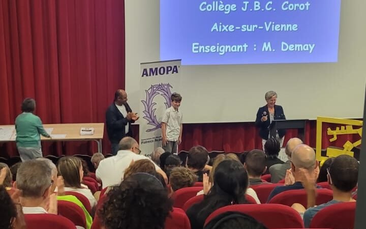 Aaron Bethoule, 1er prix de la Jeune Nouvelle en 5e